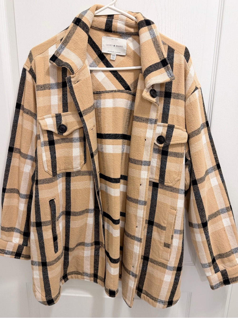 Lucky Brand Fall Plaid jacket
